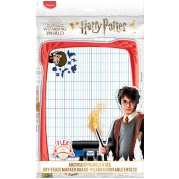 Tāfele MAPED baltā 27*20cm Harry Potter, sūklis-tu