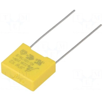 Capacitor: polypropylene | suppression capacitor,X