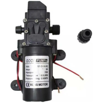 Dārza ūdens sūkņi 12V 70W DC Bomba de agua Diafrag