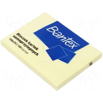 Sticky notes | 75x100mm BANTEX