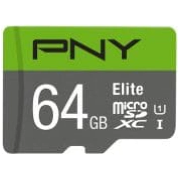 MicroSDXC Elite 64GB P-SDUX64U185GW-GE ( P SDUX64U