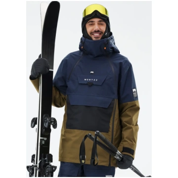 Montec Doom Ski Jacket Men Dark Blue/Black/Fatigue