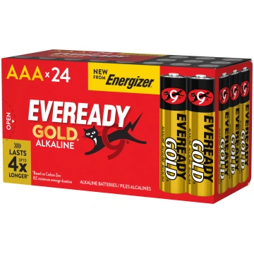 Energizer battery Eveready Gold AAA DP24 763890046
