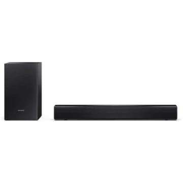 Sharp Compact 2.1 Soundbar with Wireless Subwoofer