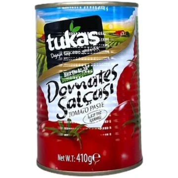 Konservi | Mērces - Tukaş, tomātu pasta, 410g Tuka