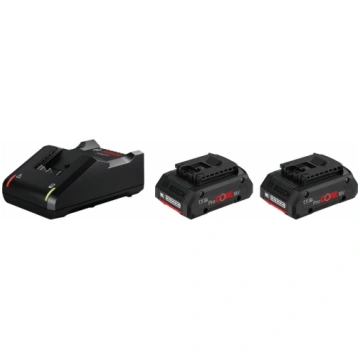 Piederumu komplekts Bosch ProCORE; 18 V; 2x4,0 Ah