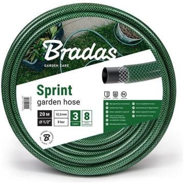 Laistīšanas šļūtene 3/4"-20 m, zaļa Bradas