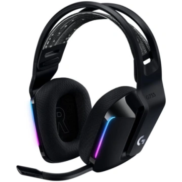 Logitech HEADSET GAMING G733 RGB WRL/BLACK 981-000