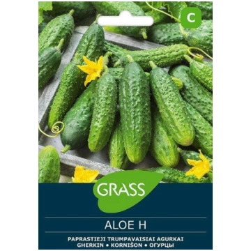 Parastā īsaugļu gurķu sēklas ALOE H, 1 g