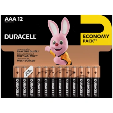 Baterija DURACELL Basic AAA 12 gab./iepak. (250-05
