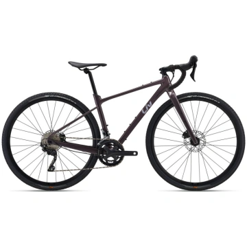 Gravel velosipēds Liv Devote 1 Charcoal Plum