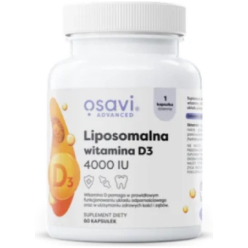 Liposomal Vitamin D3 4000 iu Osavi 60 caps