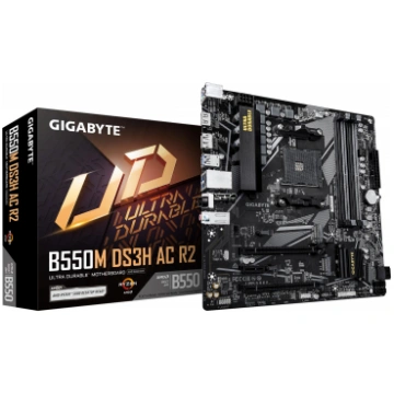 Mainboard|GIGABYTE|AMD B550|Socket AM4|micro ATX|R