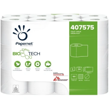 Inovatīvais tualetes papīrs "Papernet Bio Tech", 2