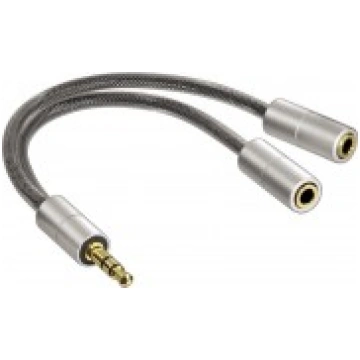 Hama 3.5mm Jack Plug - 2x 3.5mm Jack Socket audio 