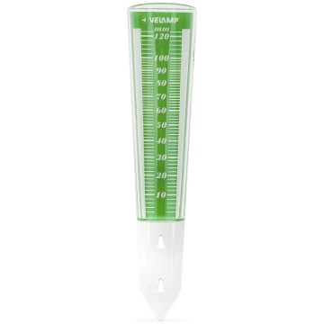 Plastic rain gauge. Velamp