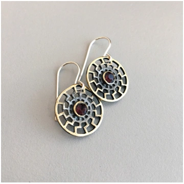 Bronze earrings