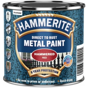 Hammerite PAINT HAMMERITE RED HAMMERED 750ML 15088
