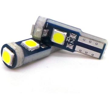 T5 LED spuldze W1.2W 12V 100lm, 1 gab., T5 LED-pir