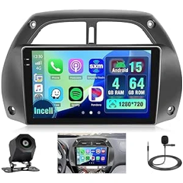 4 + 64G Android auto radio ar ekrānu Toyota RAV4 2