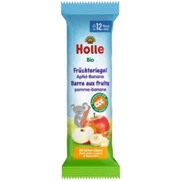 Holle Organic augļu batoniņš ar āboliem un banānie
