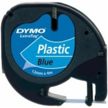 Dymo 91205 LetraTag plastic tape S0721650 etiķetes