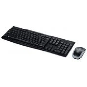 MK270 RF Wireless QWERTY Italienisch Schwarz (920-