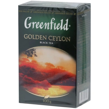 Greenfield Golden Ceylon Black Tea Ceilonas beramā