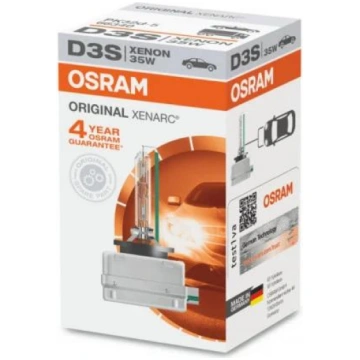 Ksenona spuldze OSRAM D3S 35W 12V Virsbūvju Servis