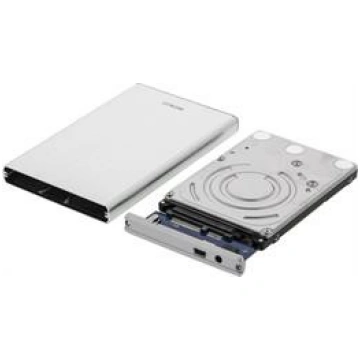 DELTACO external enclosure for 1x2.5, SATA 6Gb / s