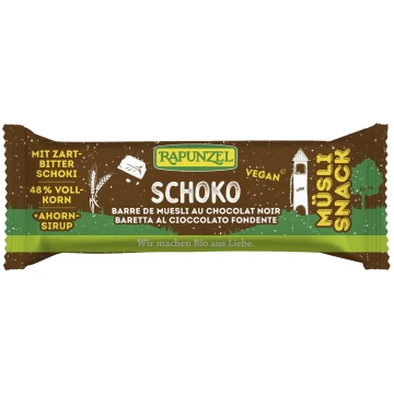 Barretta Muesli Snack al Cioccolato 50g Rapunzel