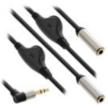 Slim - Audio-Splitter - Stereo Mini-Klinkenstecker