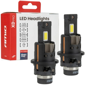 LED Headlights XD PRO D2S D2R FULL CANBUS AMIO-046