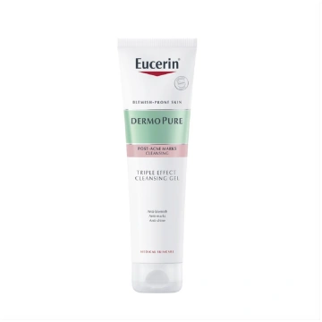 EUCERIN DERMOPURE, trīskāršā efekta mazgāšanas žel