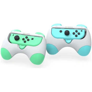 HONSON Switch OLED Joy-Con Grip - Blue/Green