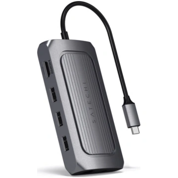 Satechi USB4 Multiport Adapter with 8K HDMI space 