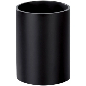 Pencil case Forpus, round, black, empty 1005-020 |