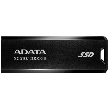 External SSD|ADATA|SC610|2TB|USB 3.2|Write speed 5