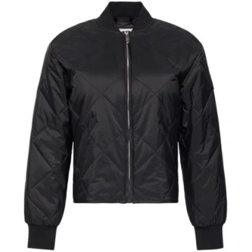 Women's Quilted Bomber Jacket