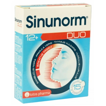 SINUNORM Duo kapsulas, 15 gab