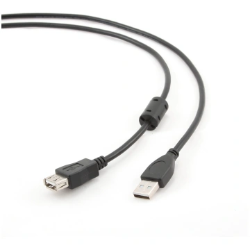 Gembird 1.8m USB 2.0 A M/FM USB cable USB A Black