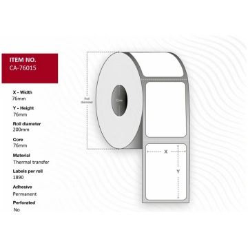 Capture - labels - 11340 label(s) - 76 x 76 mm CA-