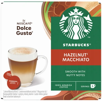 Starbucks Kapsulas Nescafé Dolce Gusto Hazelnut Ma