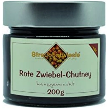 Streuobstwiesle Sarkano sīpolu čatnijs - 200 g - s