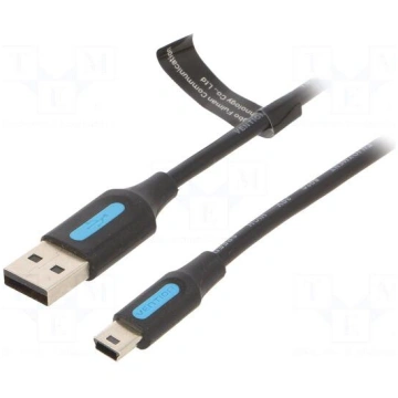 Cable | USB 2.0 | USB A plug,USB B mini plug | nic
