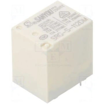 Relay: electromagnetic | SPST-NO | Ucoil: 12VDC | 