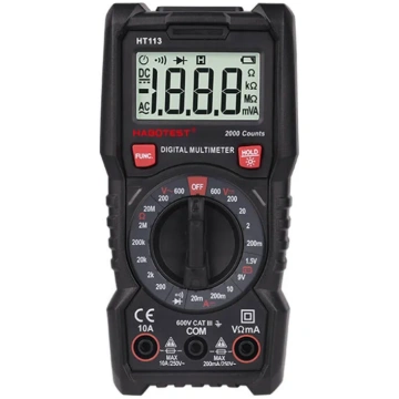 Habotest HT113 Digitālais Universālais Multimetrs 