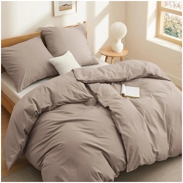 BEDSURE Gultas veļa 135 x 200 cm Kokvilnas 4 gabal