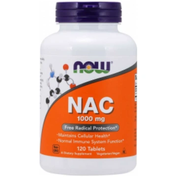 NAC 1000 mg Now Foods 120 tab