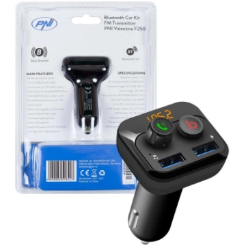 FM Modulator PNI Valentine F250 Bluetooth 5.0, MP3